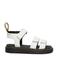 Dr. Martens leren sandalen wit schoolkind