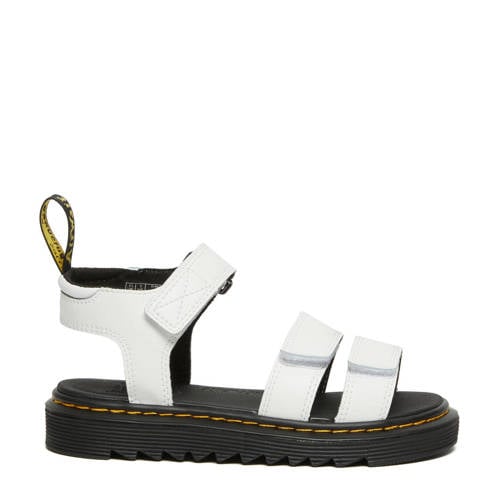 Dr. Martens leren sandalen wit