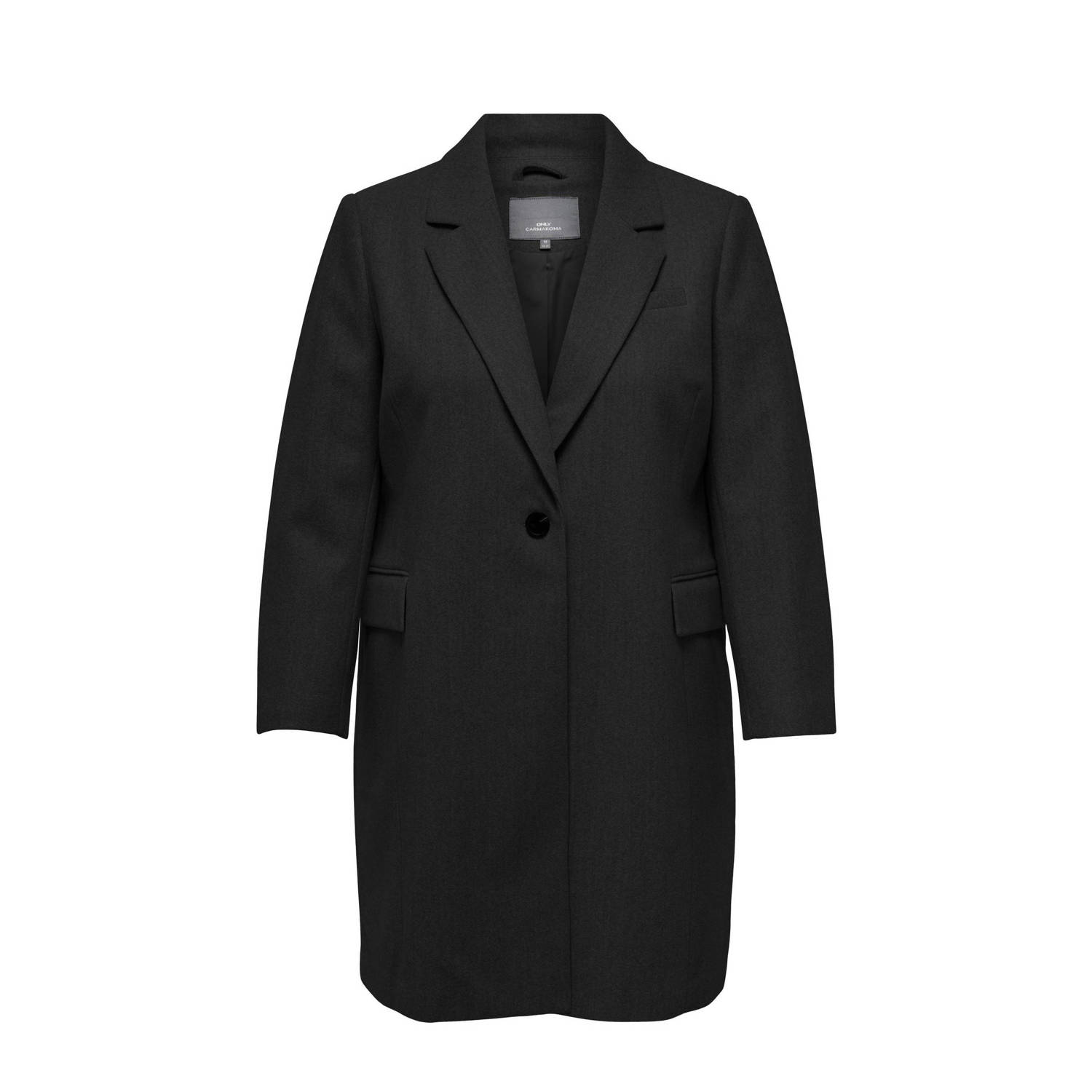 ONLY CARMAKOMA jas CARNANCY van polyester zwart
