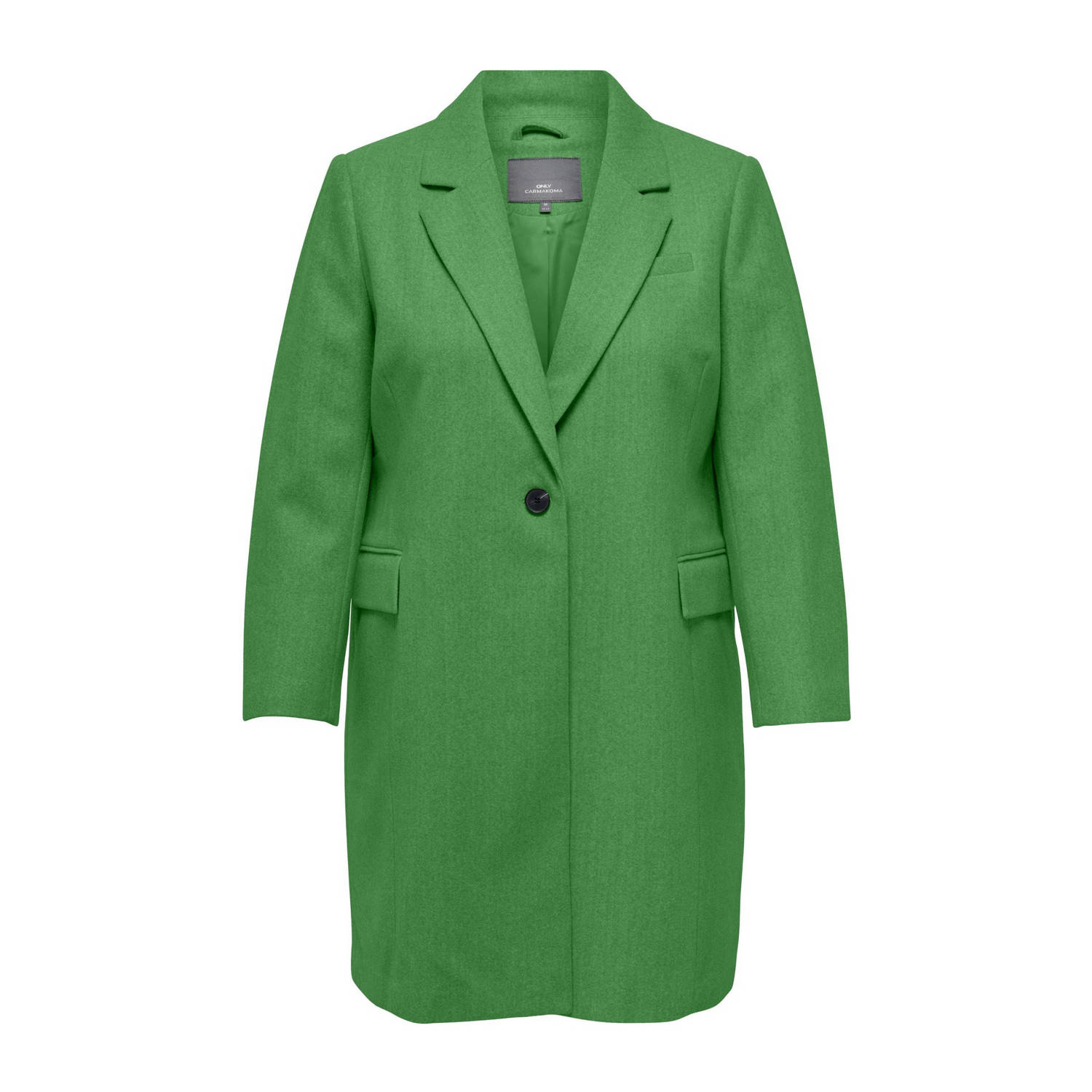 ONLY CARMAKOMA jas CARNANCY van gerecycled polyester groen