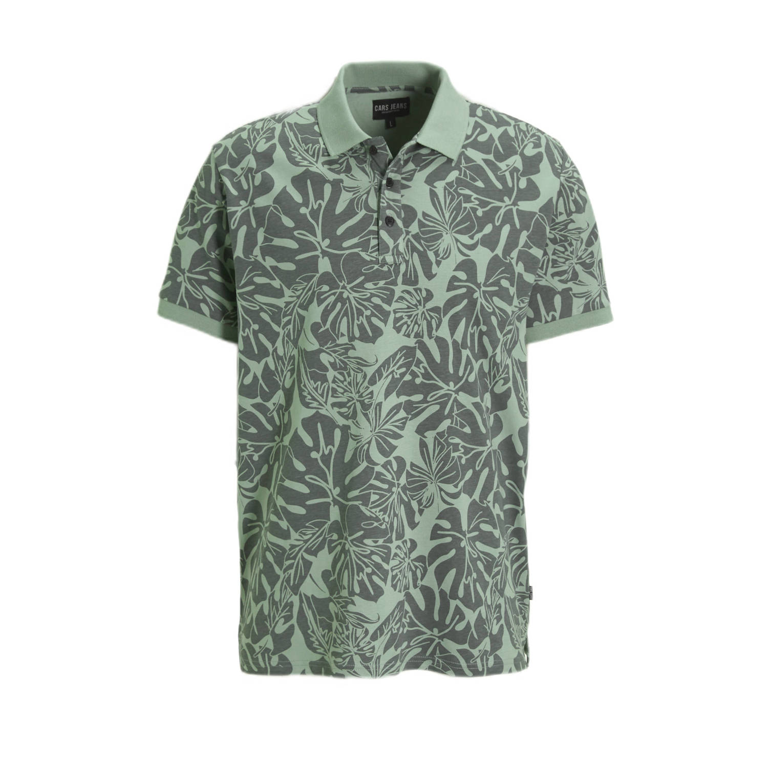 Cars polo CILO met all over print moss