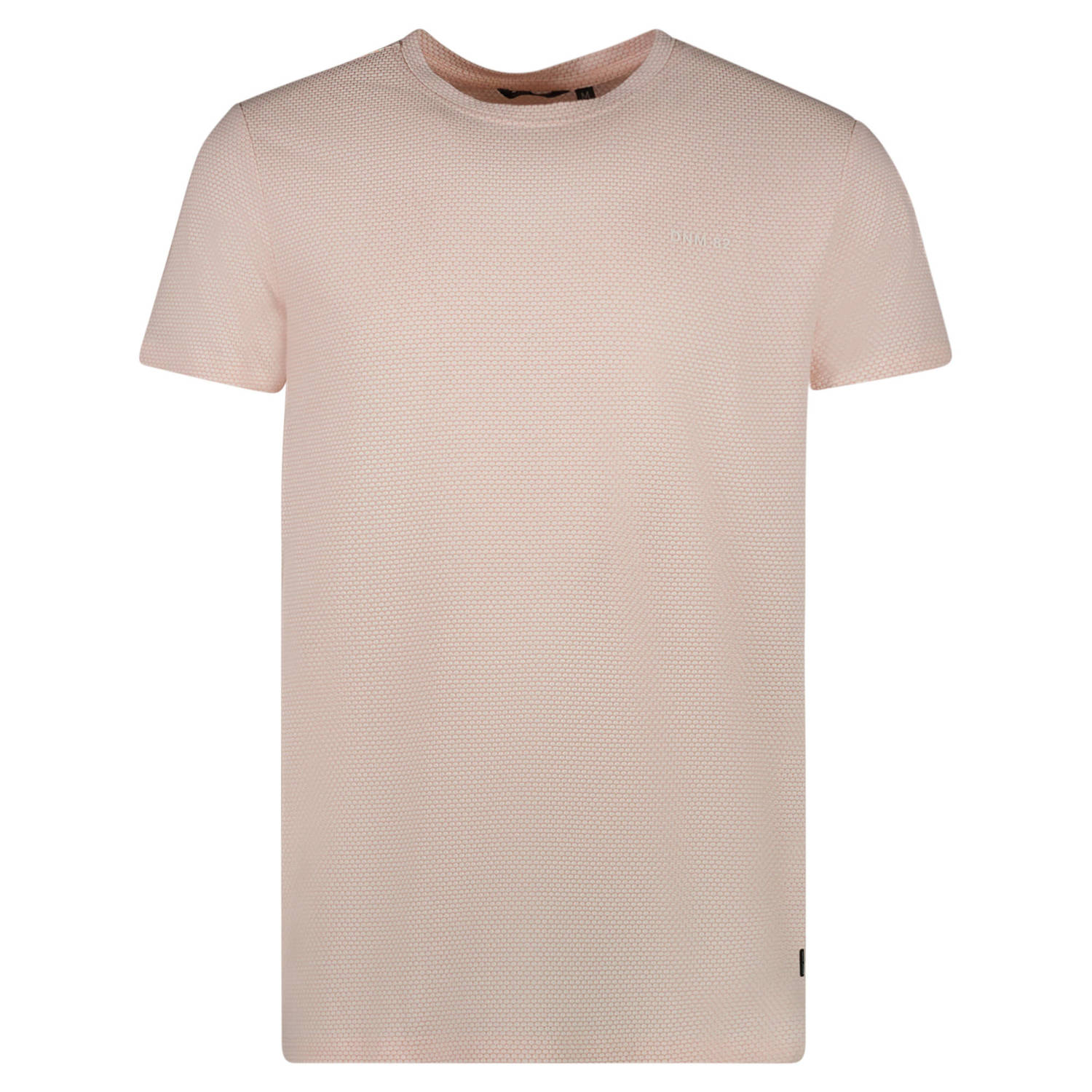 Cars T-shirt MINC met ingebreid patroon peach