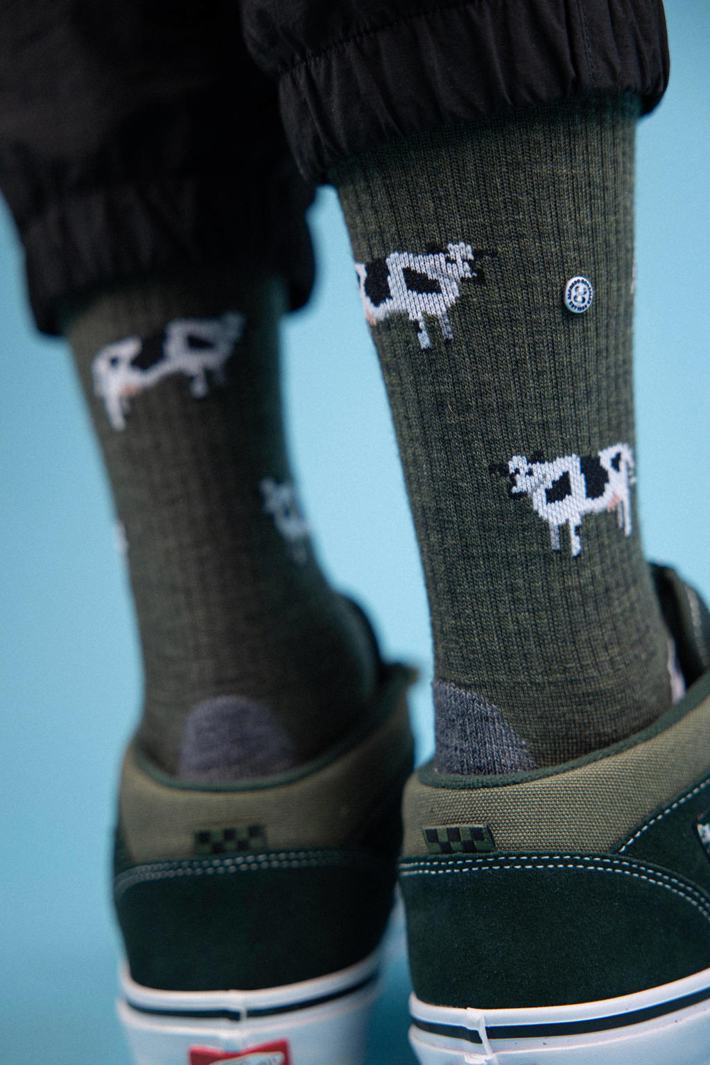 Alfredo Gonzales wandelsokken groen/grijs wehkamp