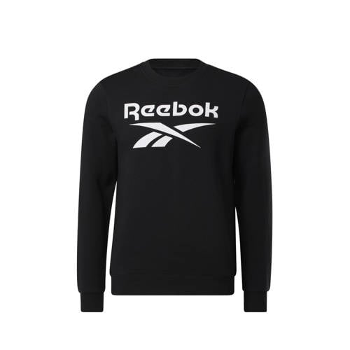 Reebok Classics fleece sweater zwart/wit