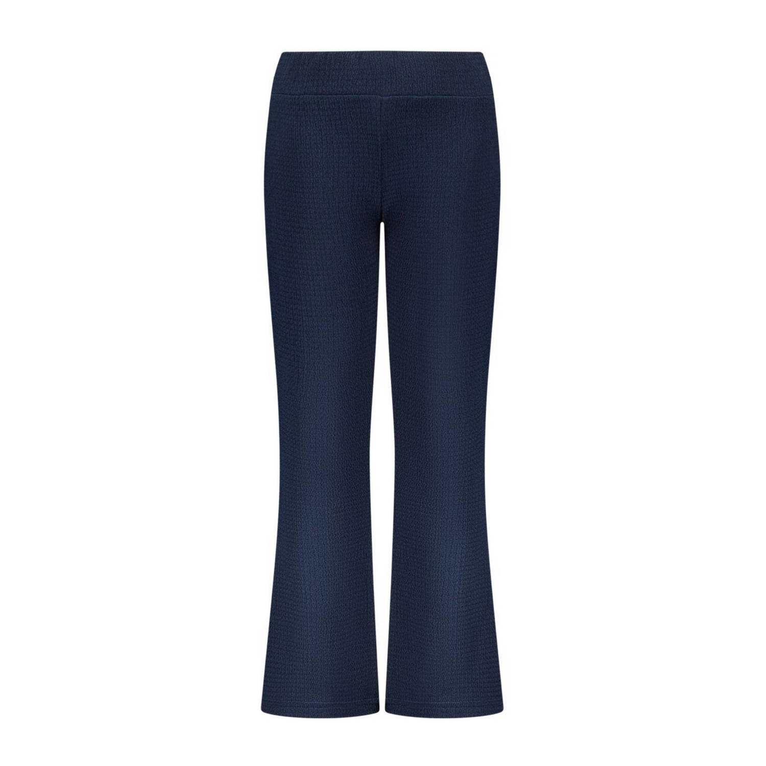 B.Nosy flared broek Iva donkerblauw Meisjes Gerecycled polyester Effen 158 164