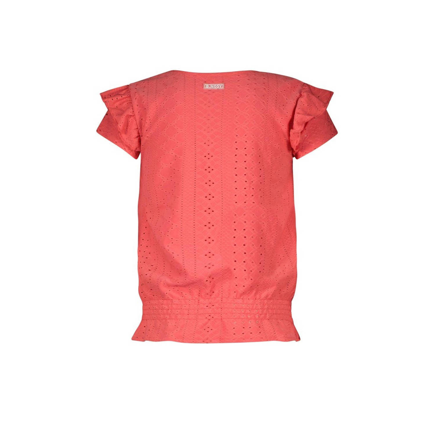 B.Nosy T-shirt Bohdi koraalroze