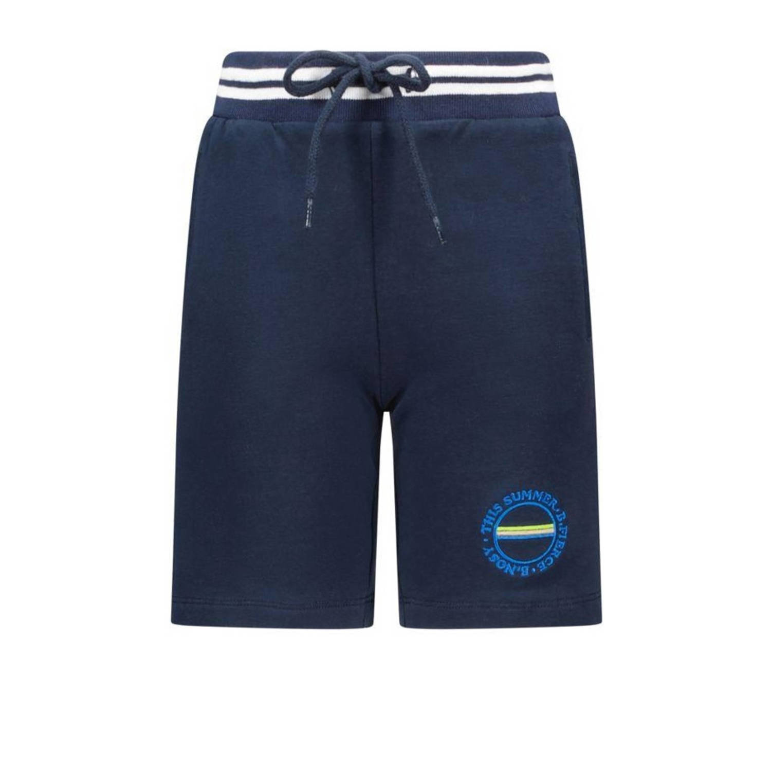 B.Nosy sweatshort met printopdruk donkerblauw Korte broek Printopdruk 122 128