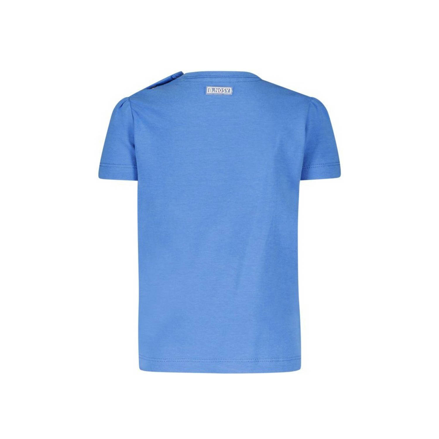 B.Nosy T-shirt met printopdruk hemelsblauw