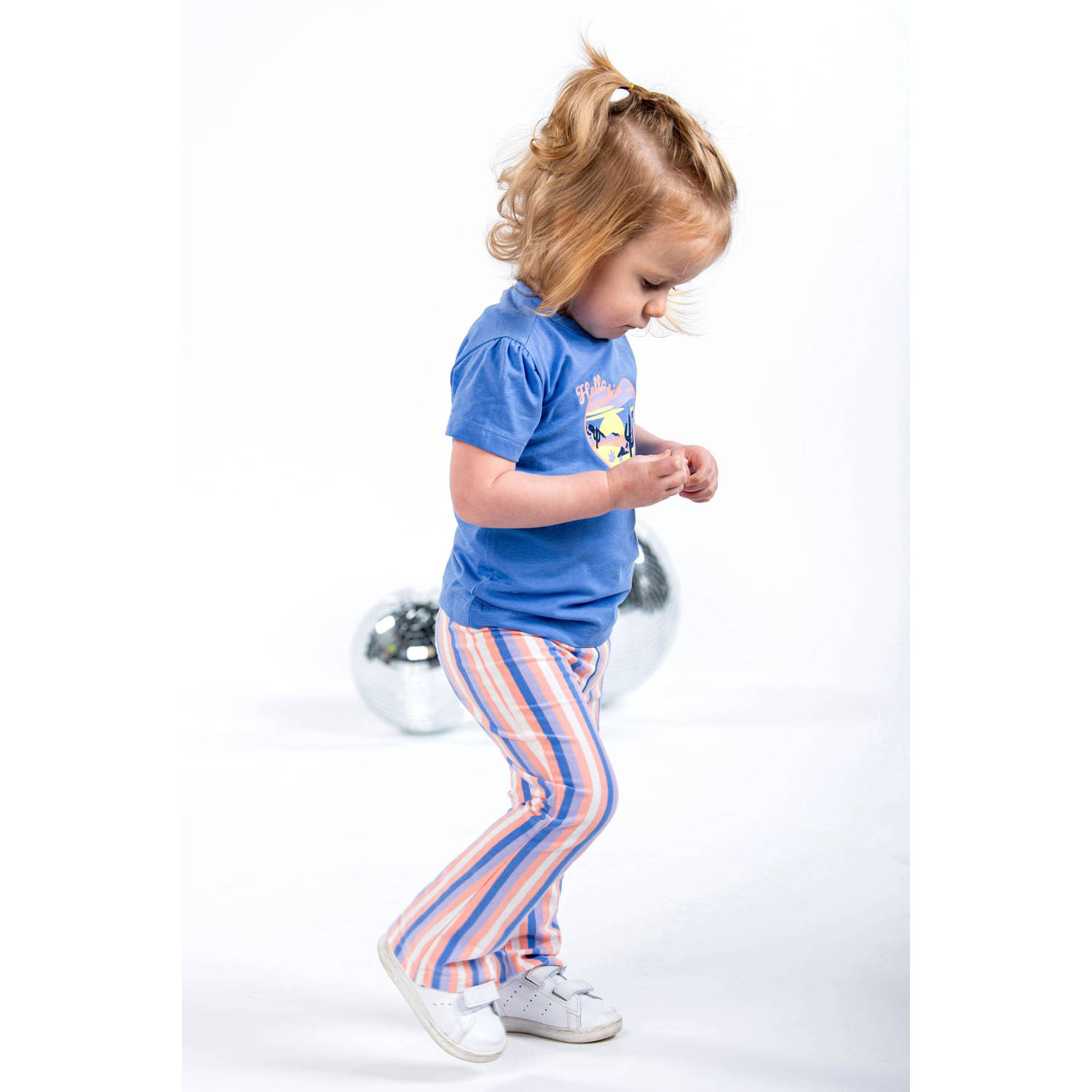 B.Nosy T-shirt met printopdruk hemelsblauw