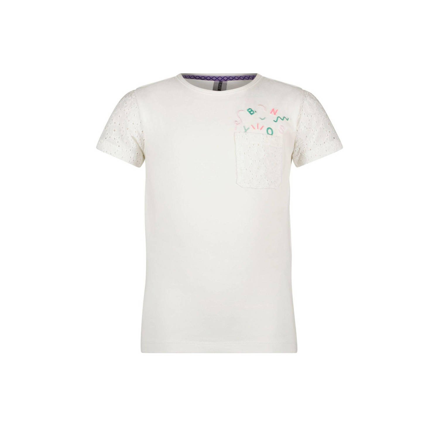 B.Nosy T-shirt met printopdruk offwhite