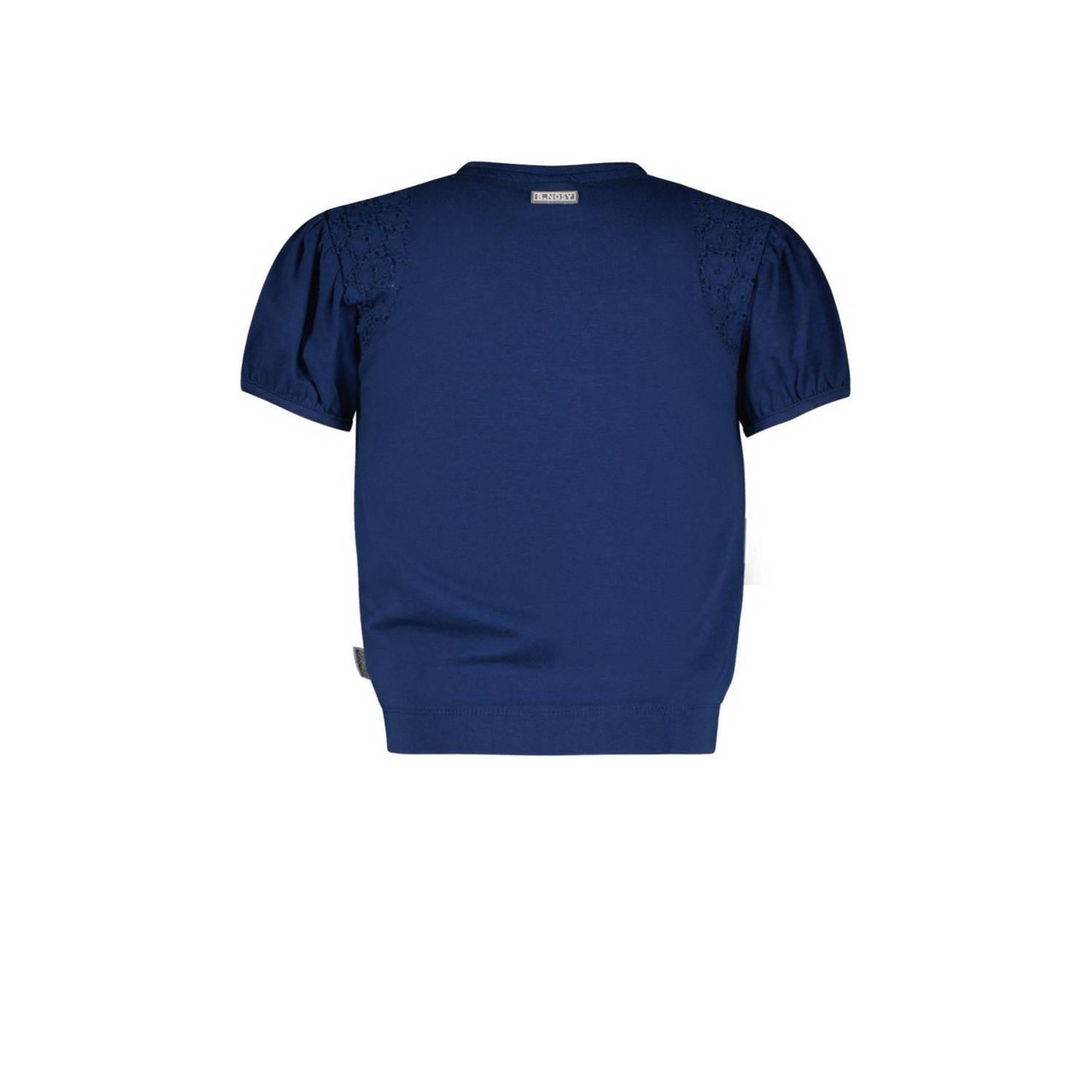 B.Nosy T-shirt met printopdruk donkerblauw