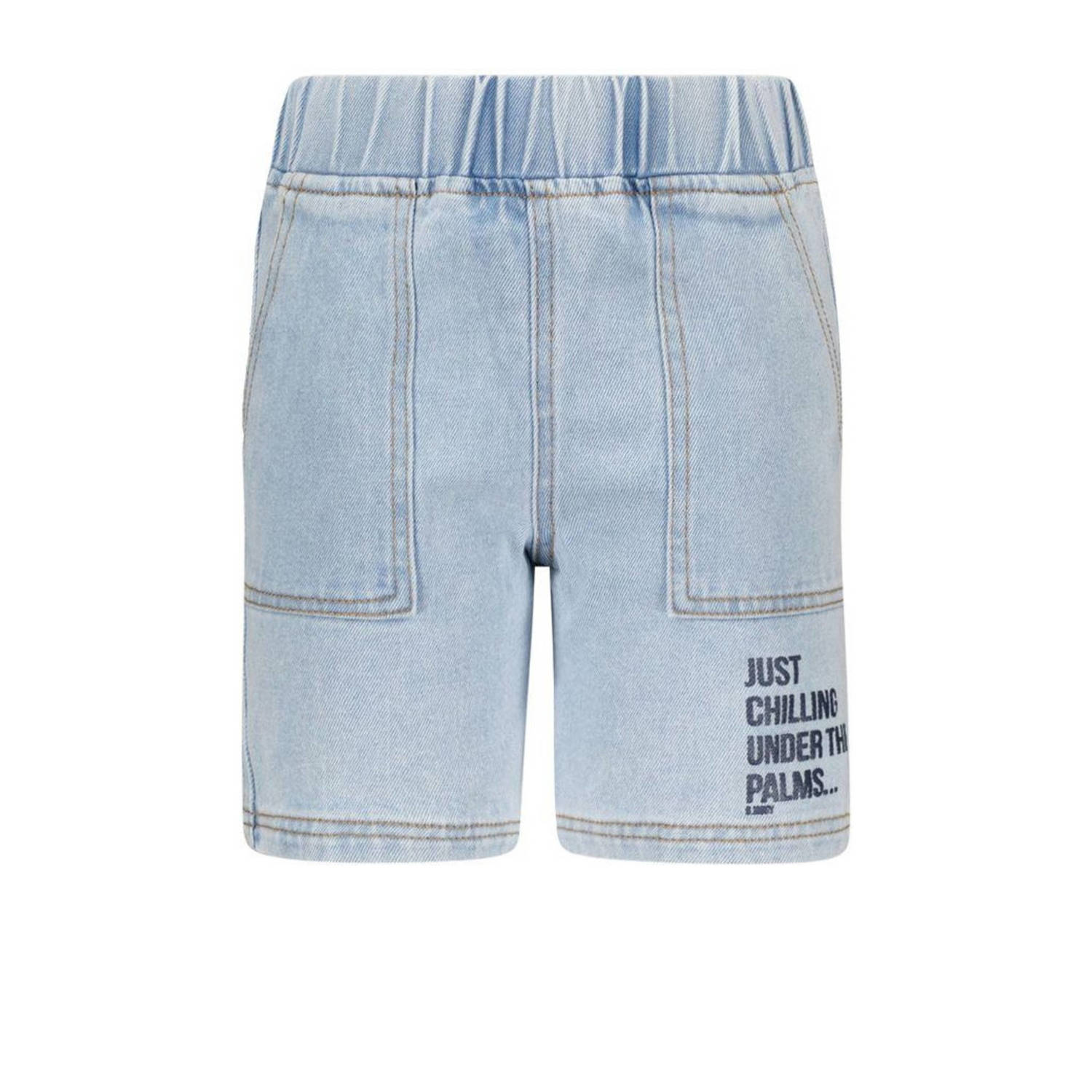 B.Nosy denim short vivid denim