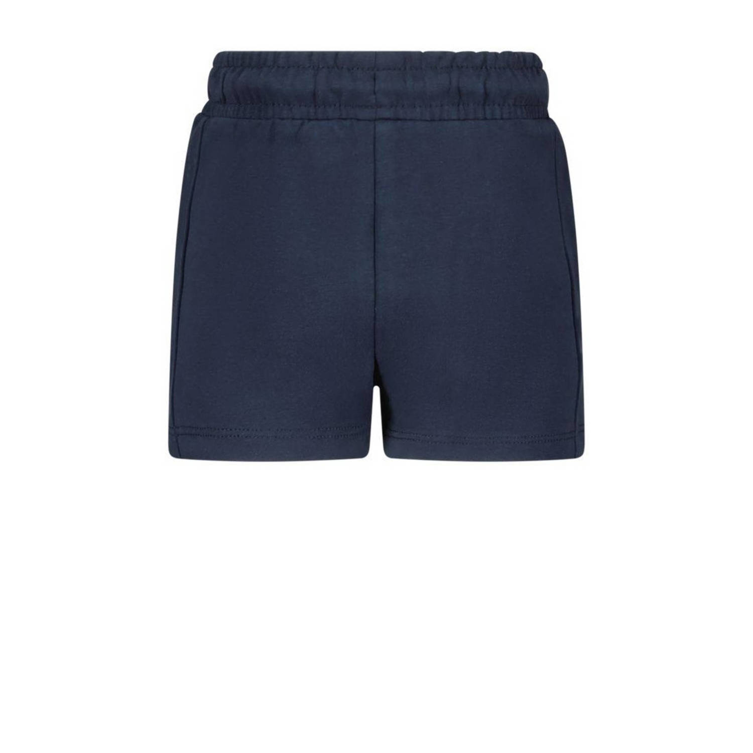 B.Nosy sweatshort Garret met printopdruk donkerblauw