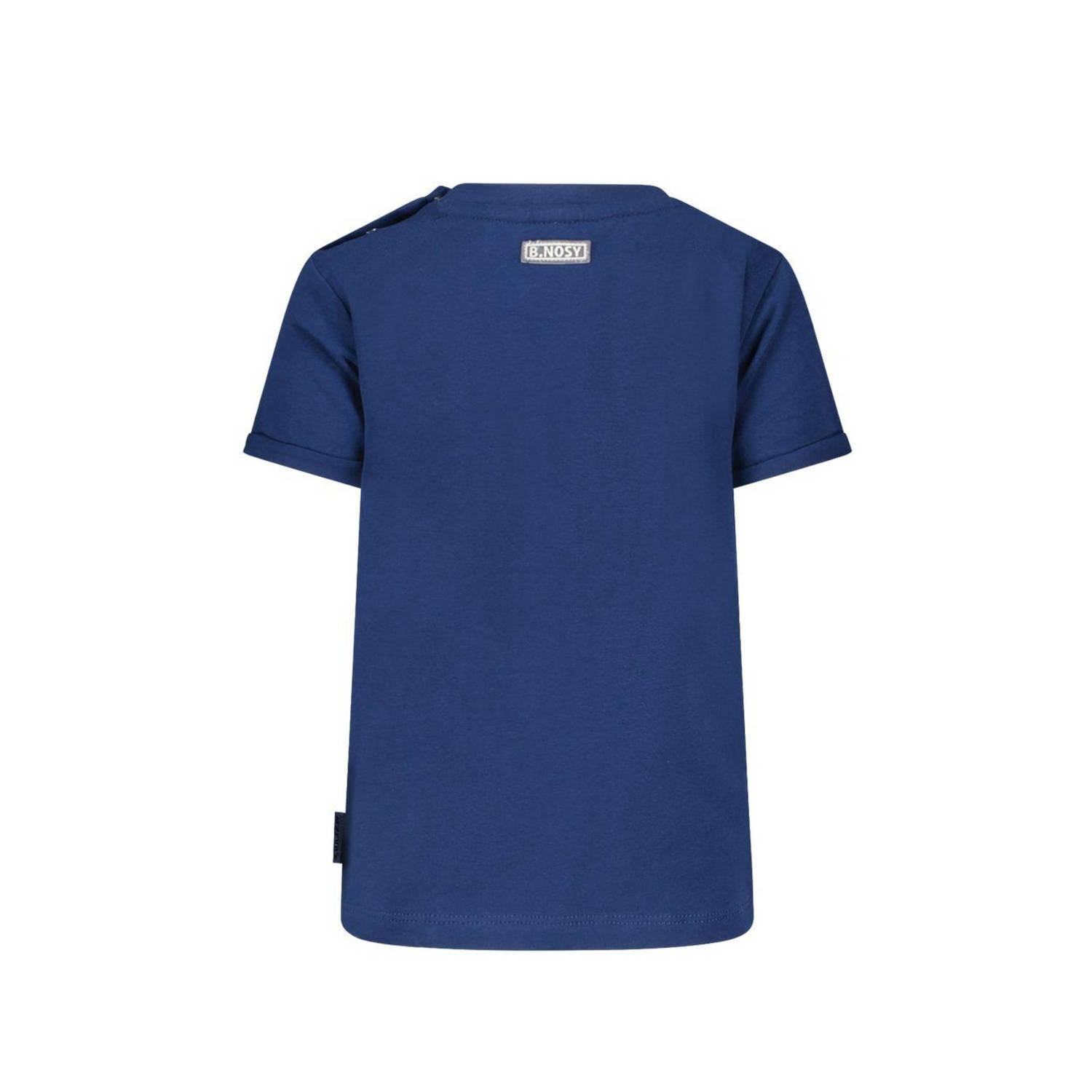 B.Nosy T-shirt Birdie met printopdruk donkerblauw