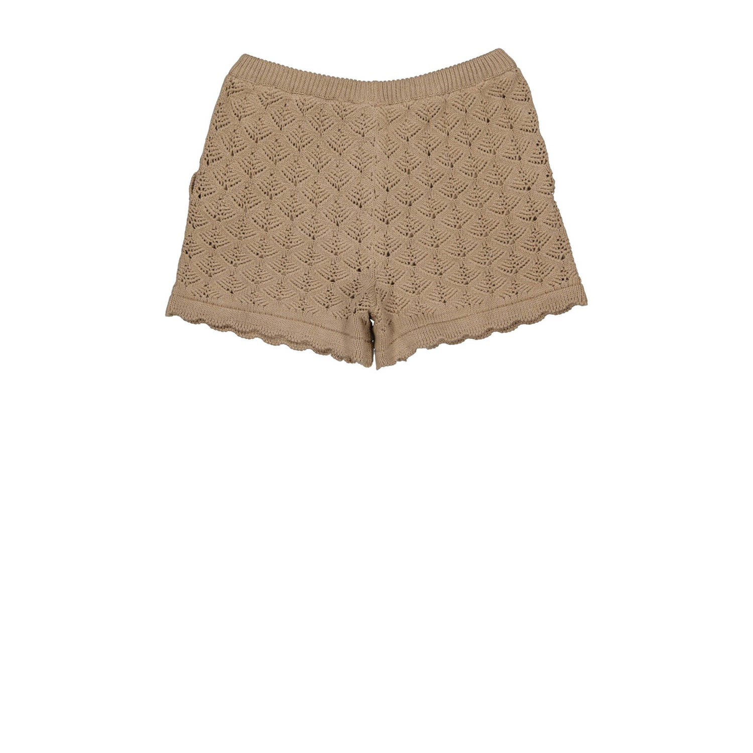 LEVV regular fit casual short KLAAR kameel