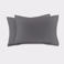 NOUS Living basis kussensloop - antraciet (60x70 cm) (set van 2)