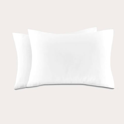 NOUS Living basis kussensloop wit (set van 2) (60x70 cm) afbeelding