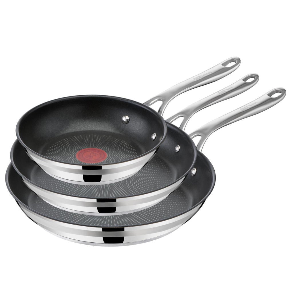 Jamie Oliver by Tefal Cook Smart koekenpannenset (3-delig) (Ø20 + Ø24 + Ø28 cm)