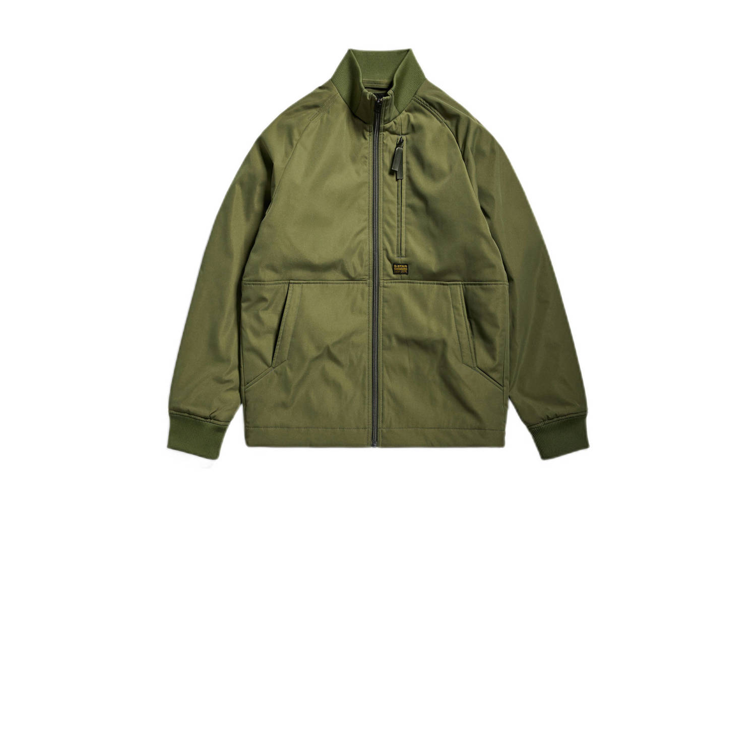 G-Star RAW zomerjack Track met logo shadow olive