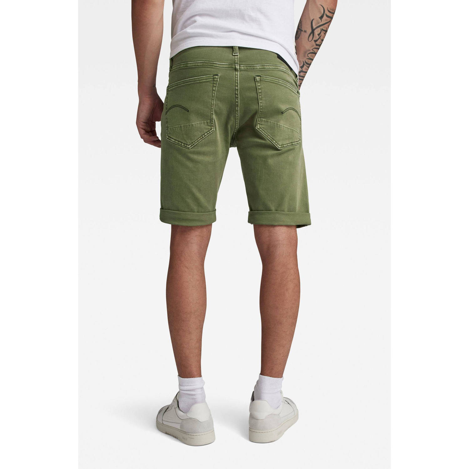 G-Star RAW slim fit short faded shamrock