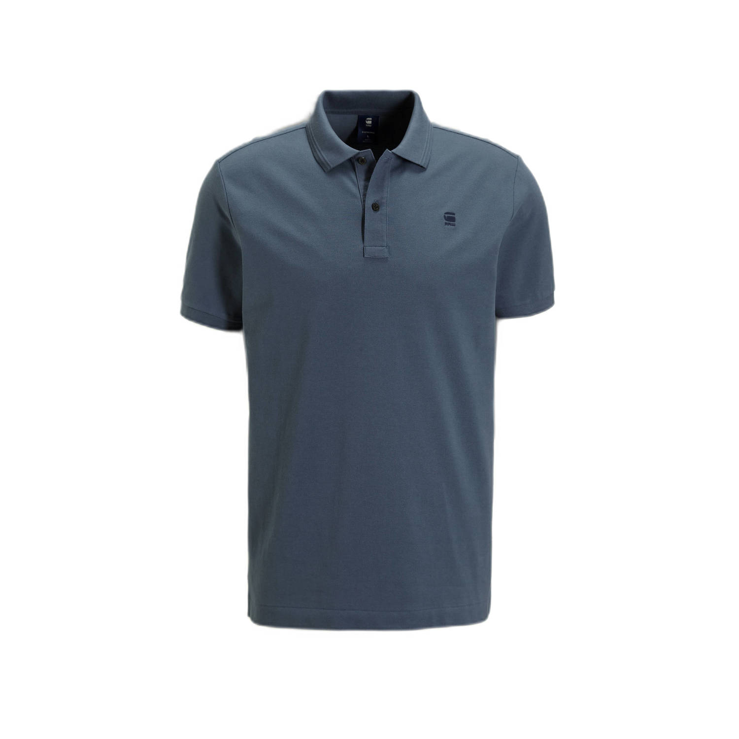 G-STAR RAW Heren Polo's & T-shirts Dunda Slim Polo S s Blauw