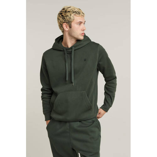 G-STAR hoodie Premium Core met logo graphite afbeelding