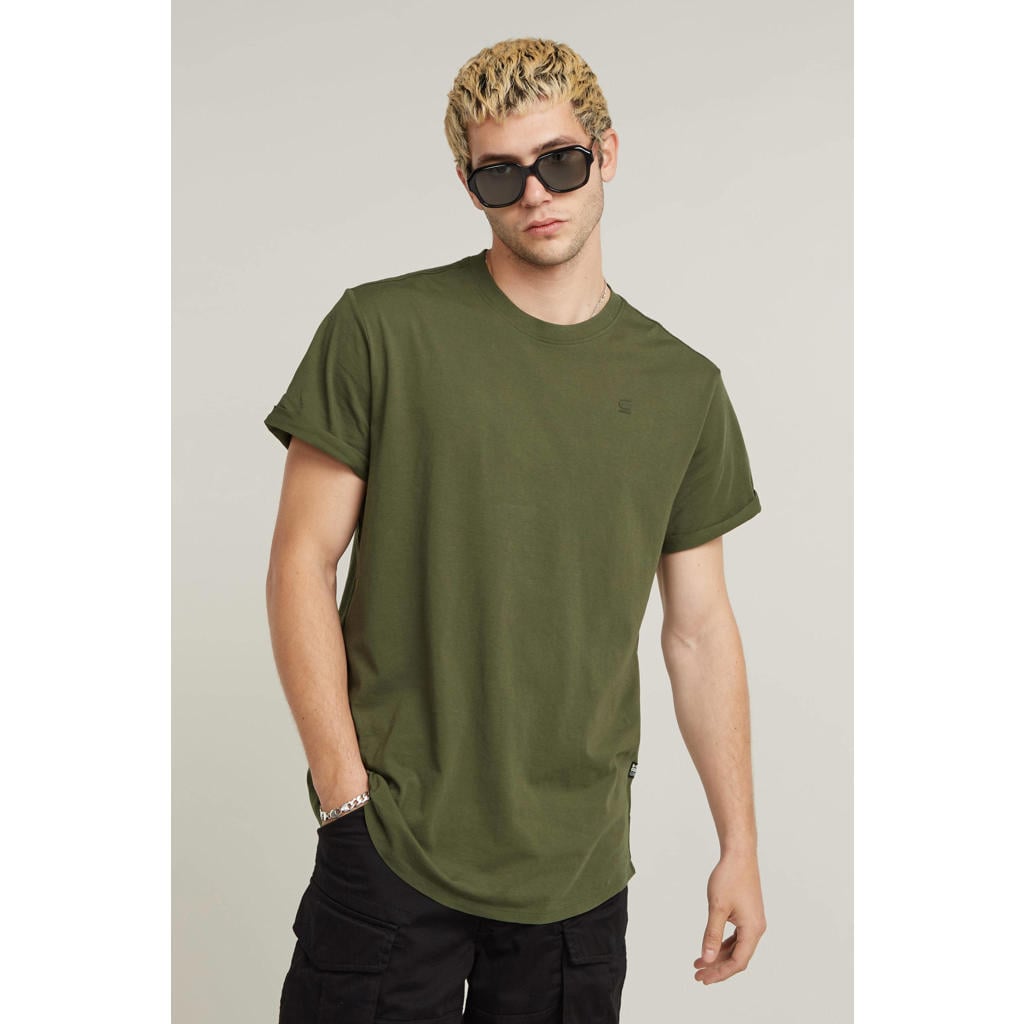 G-STAR regular T-shirt groen