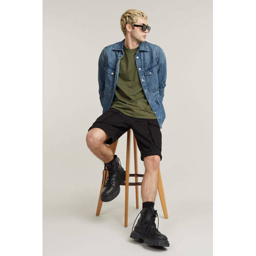 G-STAR regular T-shirt groen afbeelding