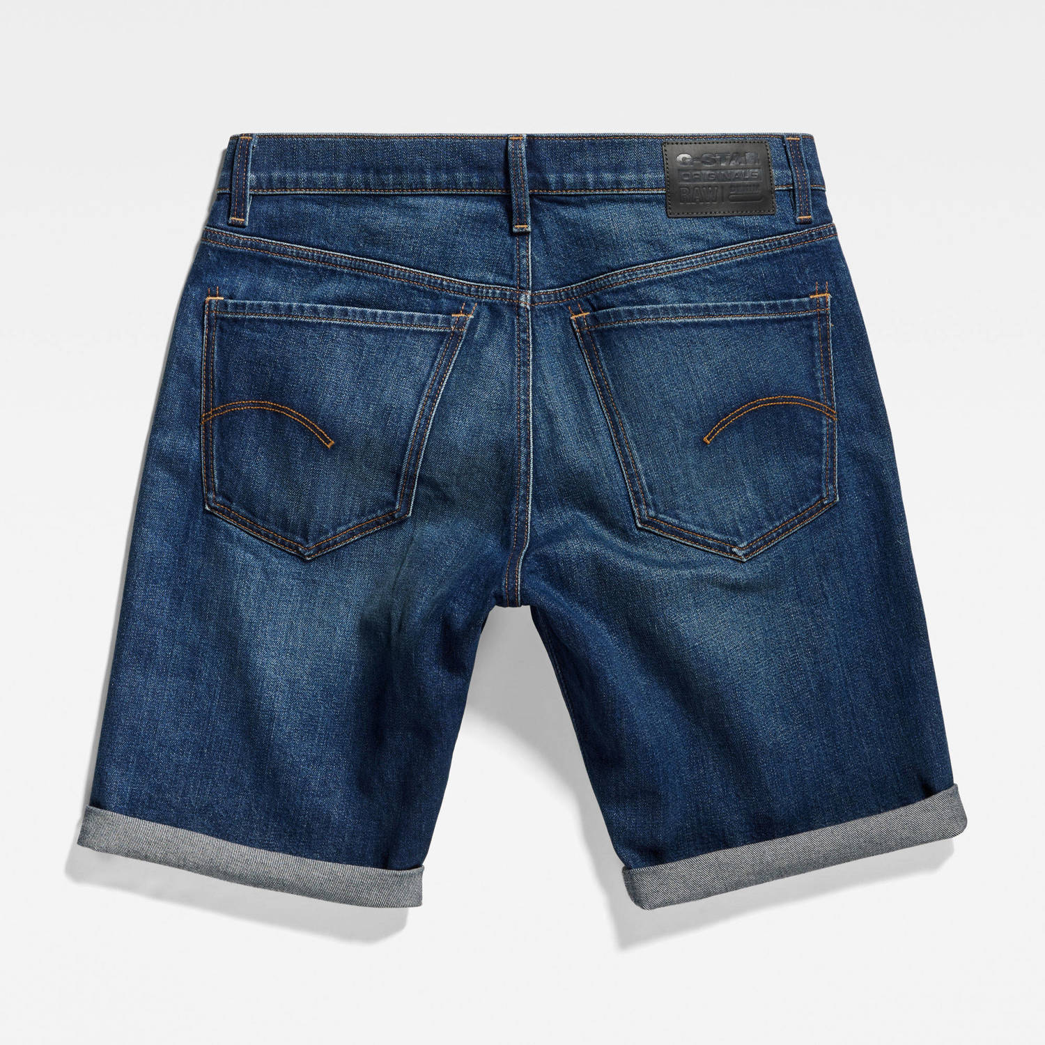 G-STAR Mosa straight fit short worn in isola night