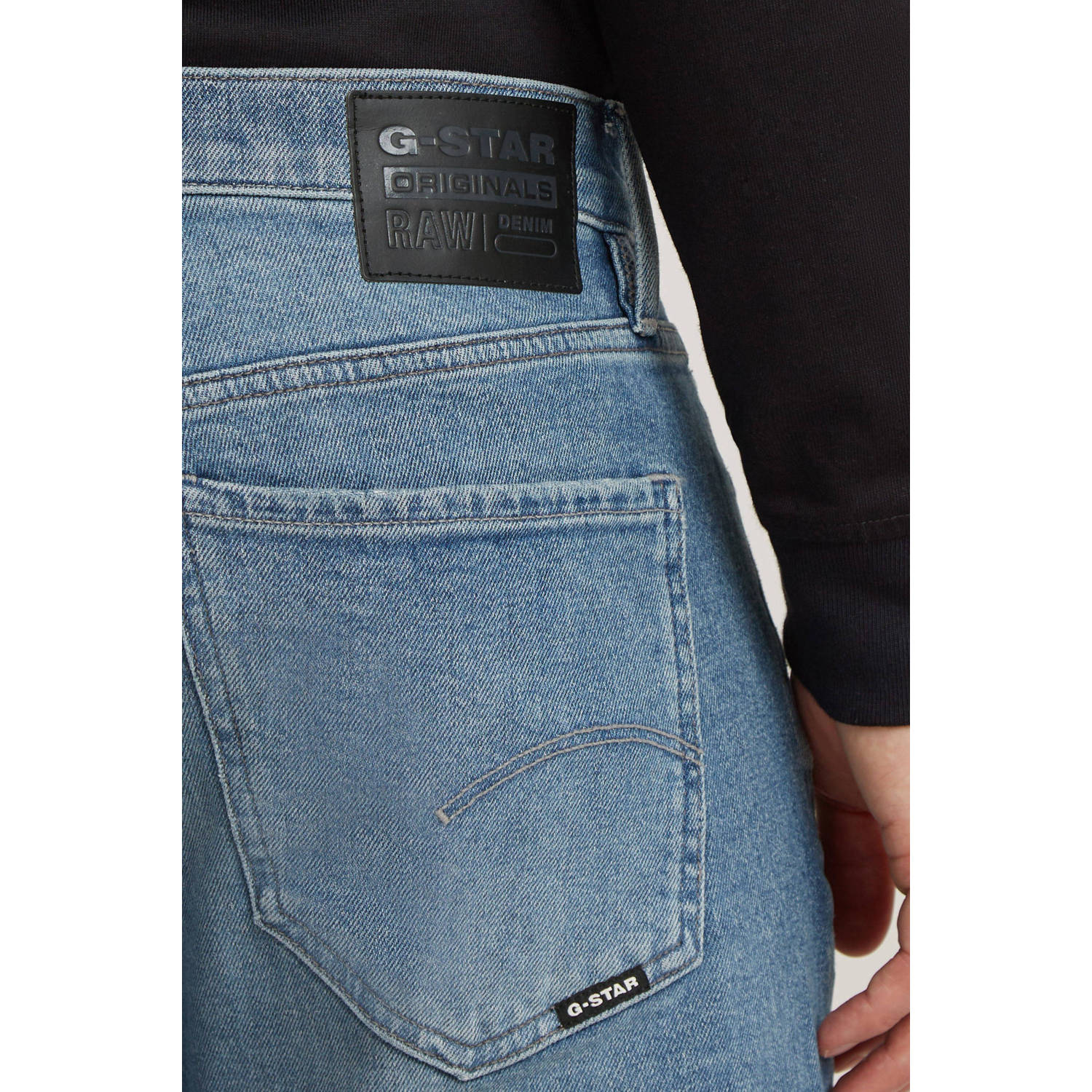 G-STAR Mosa straight leg jeans sun faded blue donau