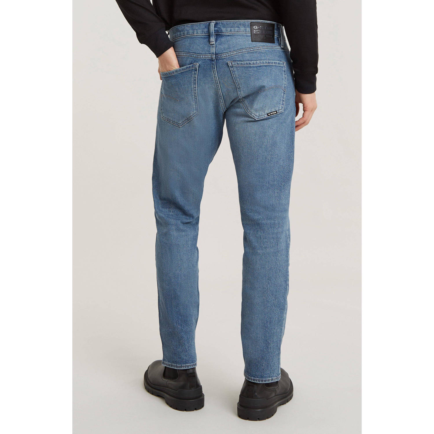 G-STAR Mosa straight leg jeans sun faded blue donau