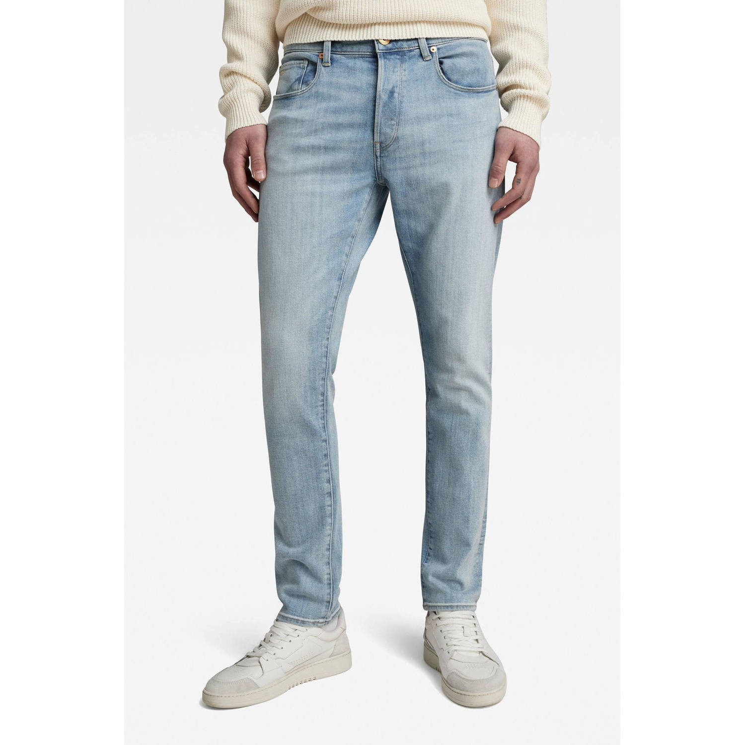 G-Star RAW 3301 slim fit jeans sun faded mirage blue