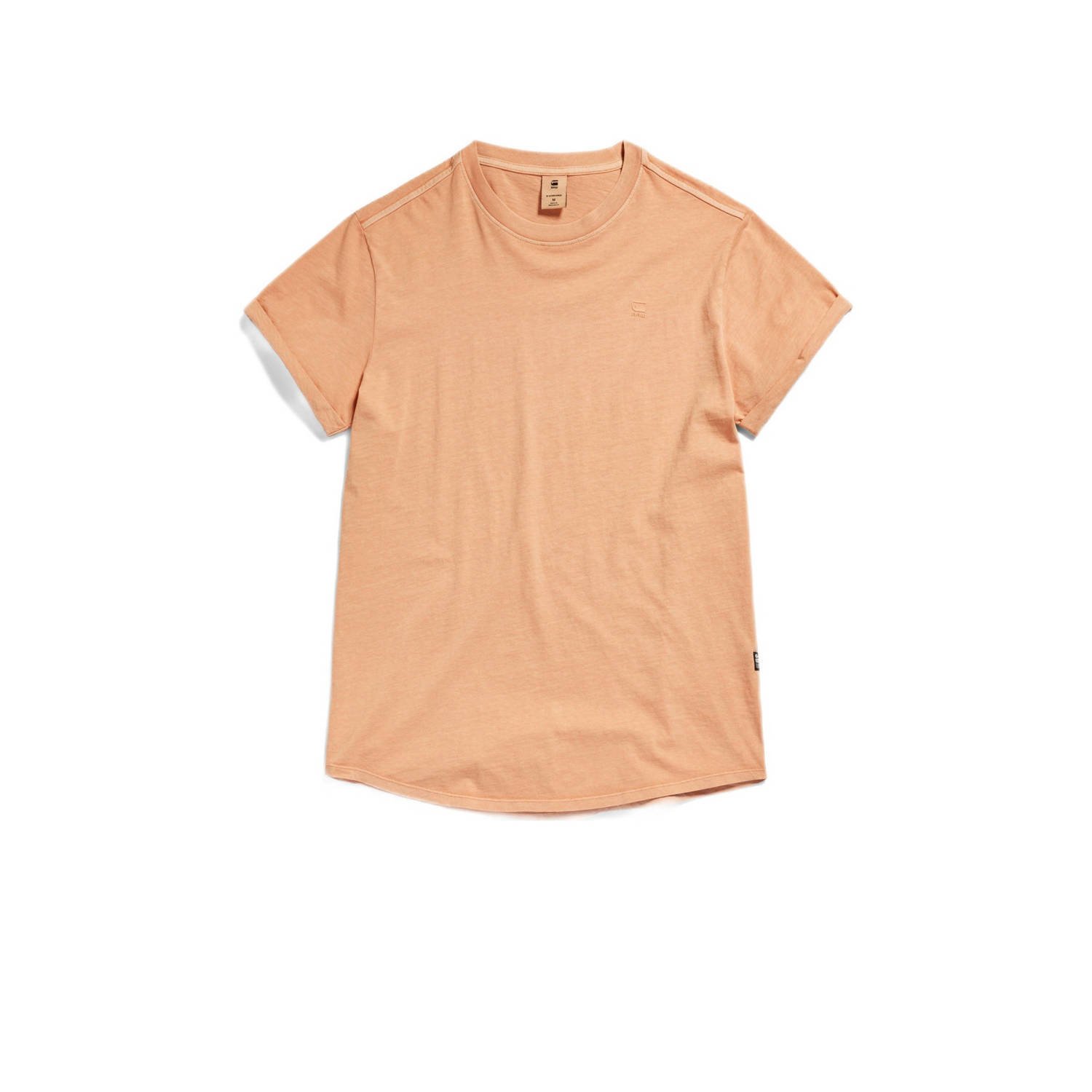 G-Star RAW oversized T-shirt Lash met logo peach bloom