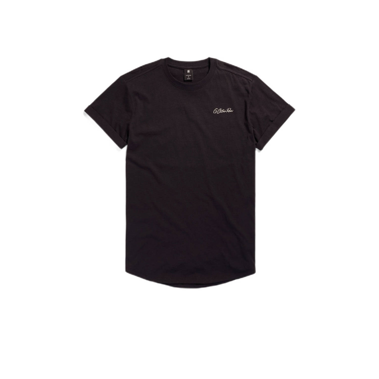 G-Star RAW regular fit T-shirt met backprint zwart