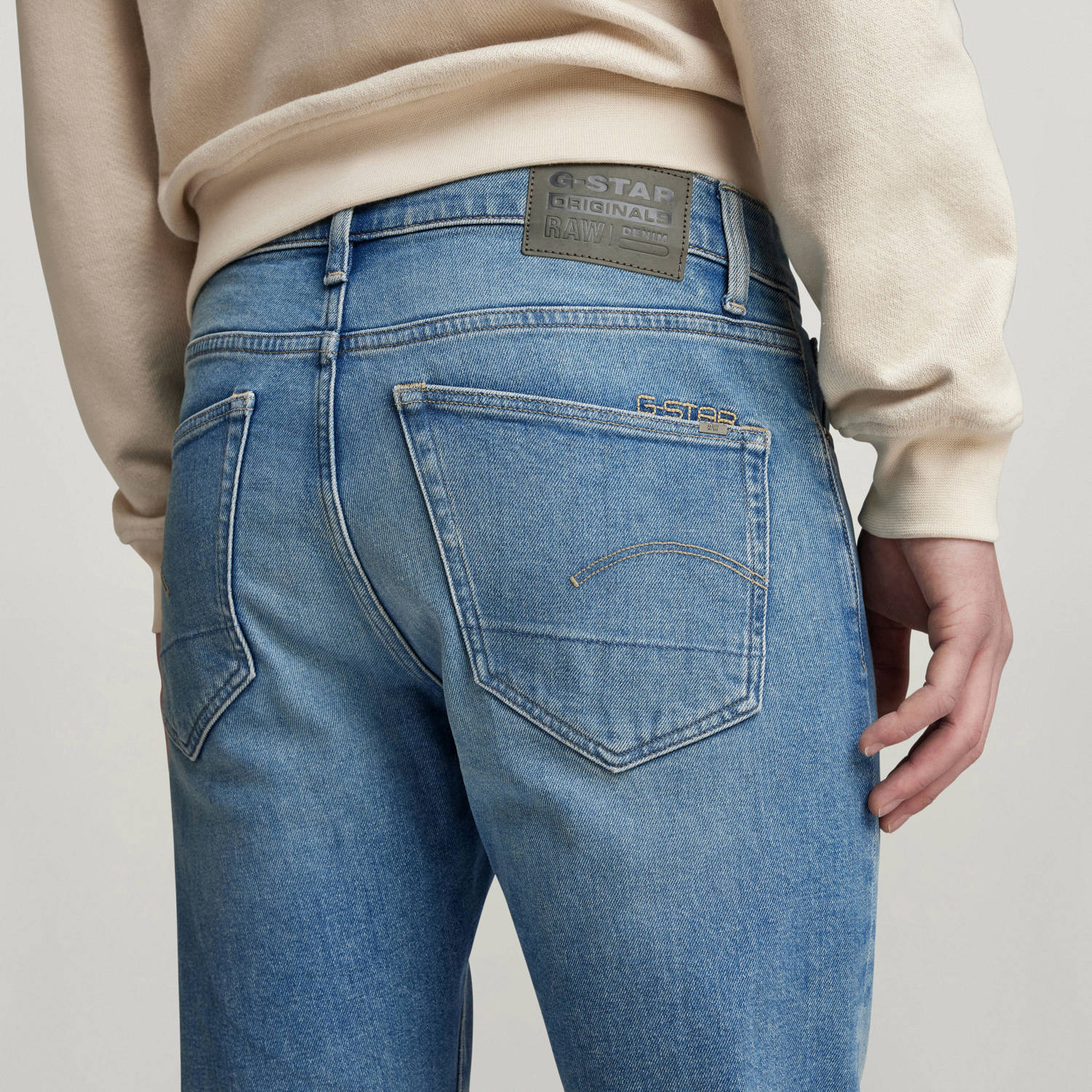 G-STAR 3301 slim fit jeans sun faded waterside