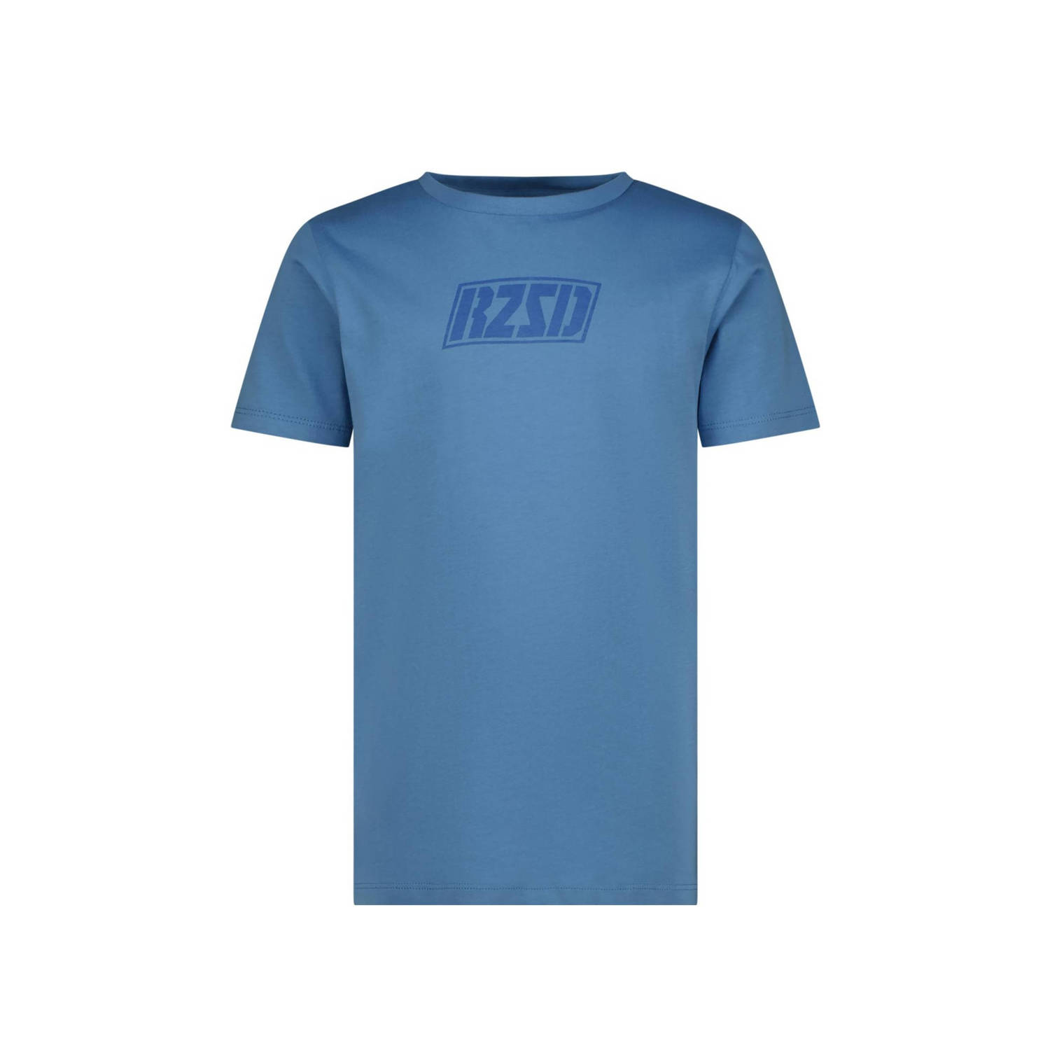 Raizzed T-shirt Harell met logo middenblauw