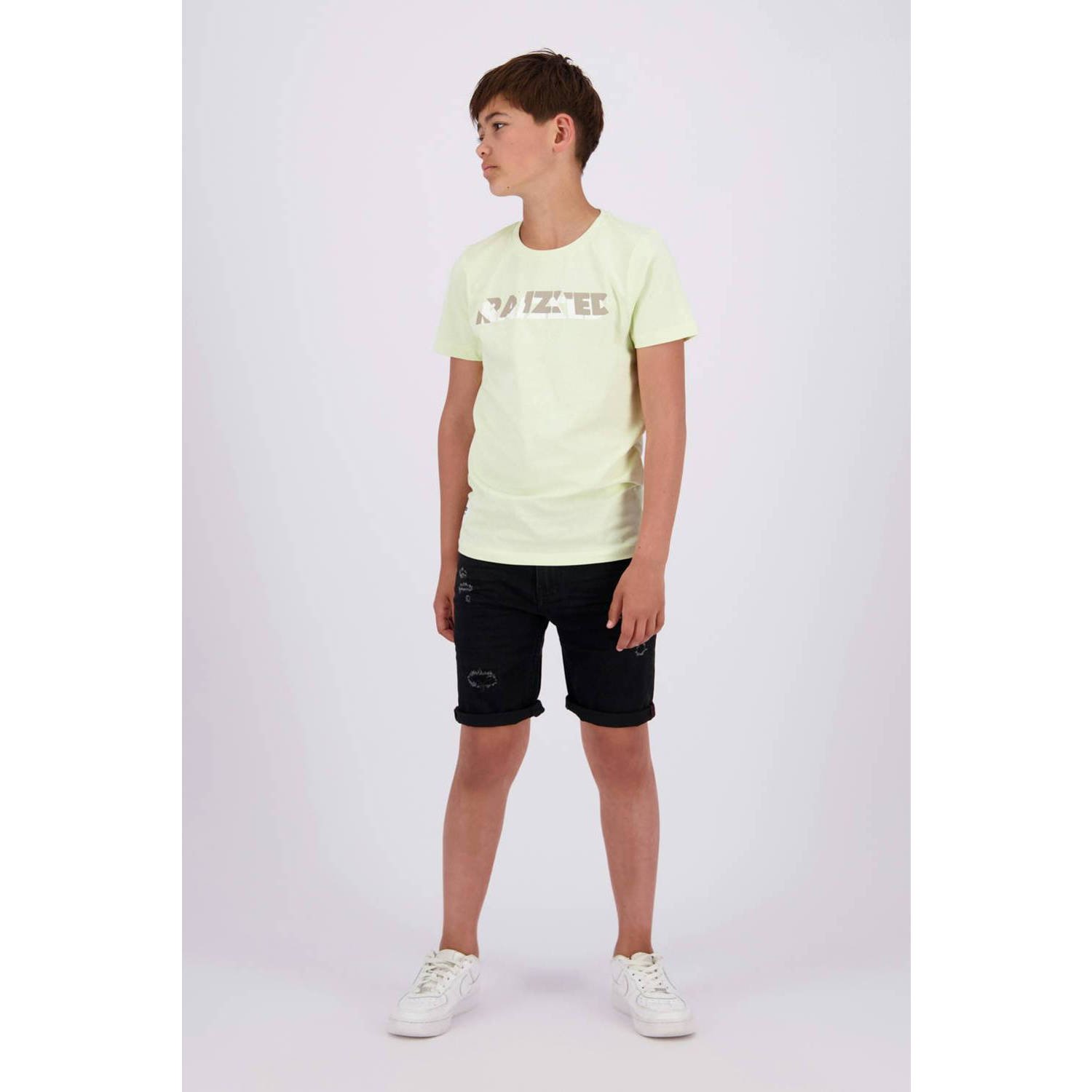 Raizzed denim short Oregon Crafted black Korte broek Zwart Jongens Stretchdenim 128