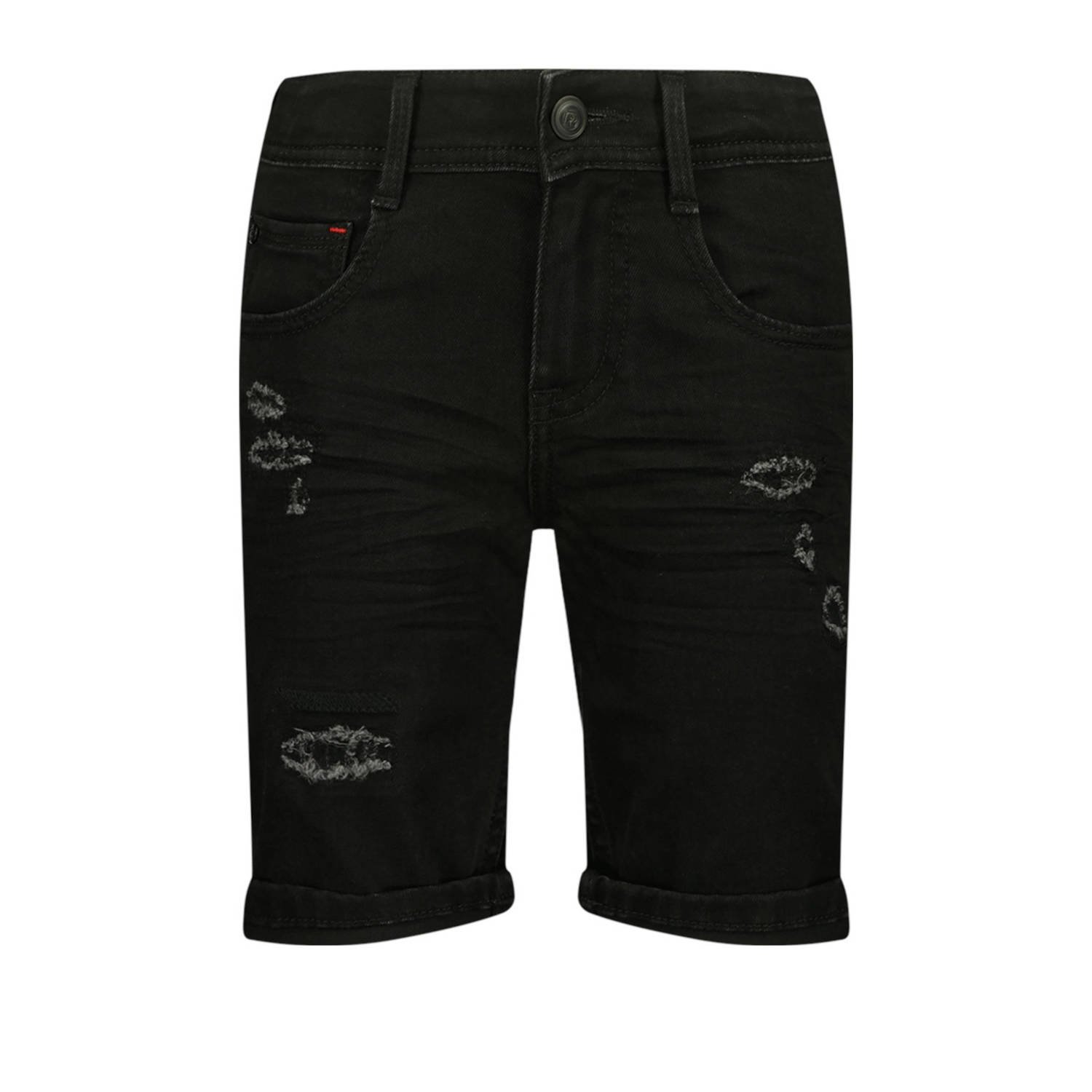 Raizzed denim short Oregon Crafted black Korte broek Zwart Jongens Stretchdenim 134