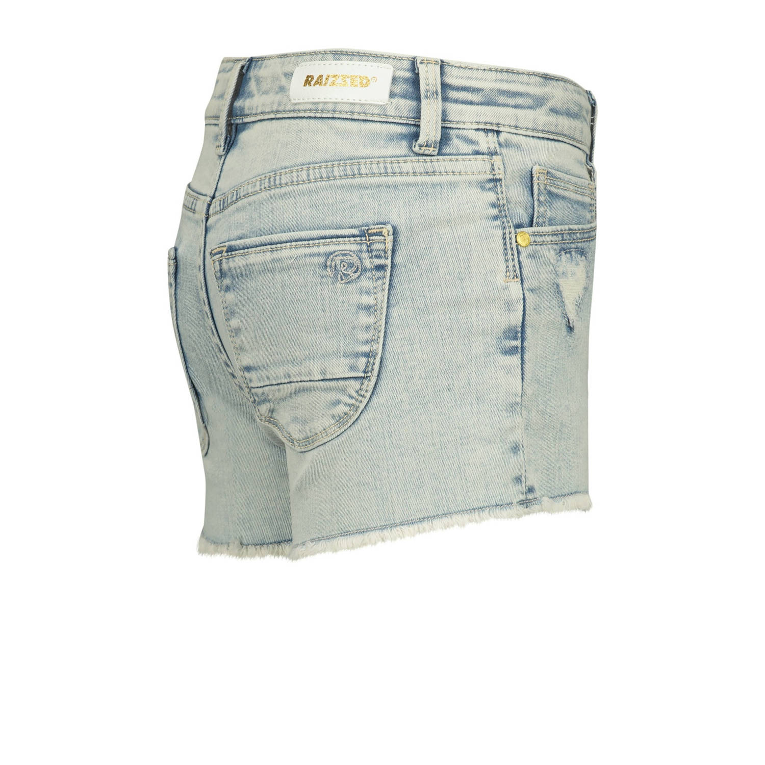 Raizzed denim short Louisiana Crafted light blue stone