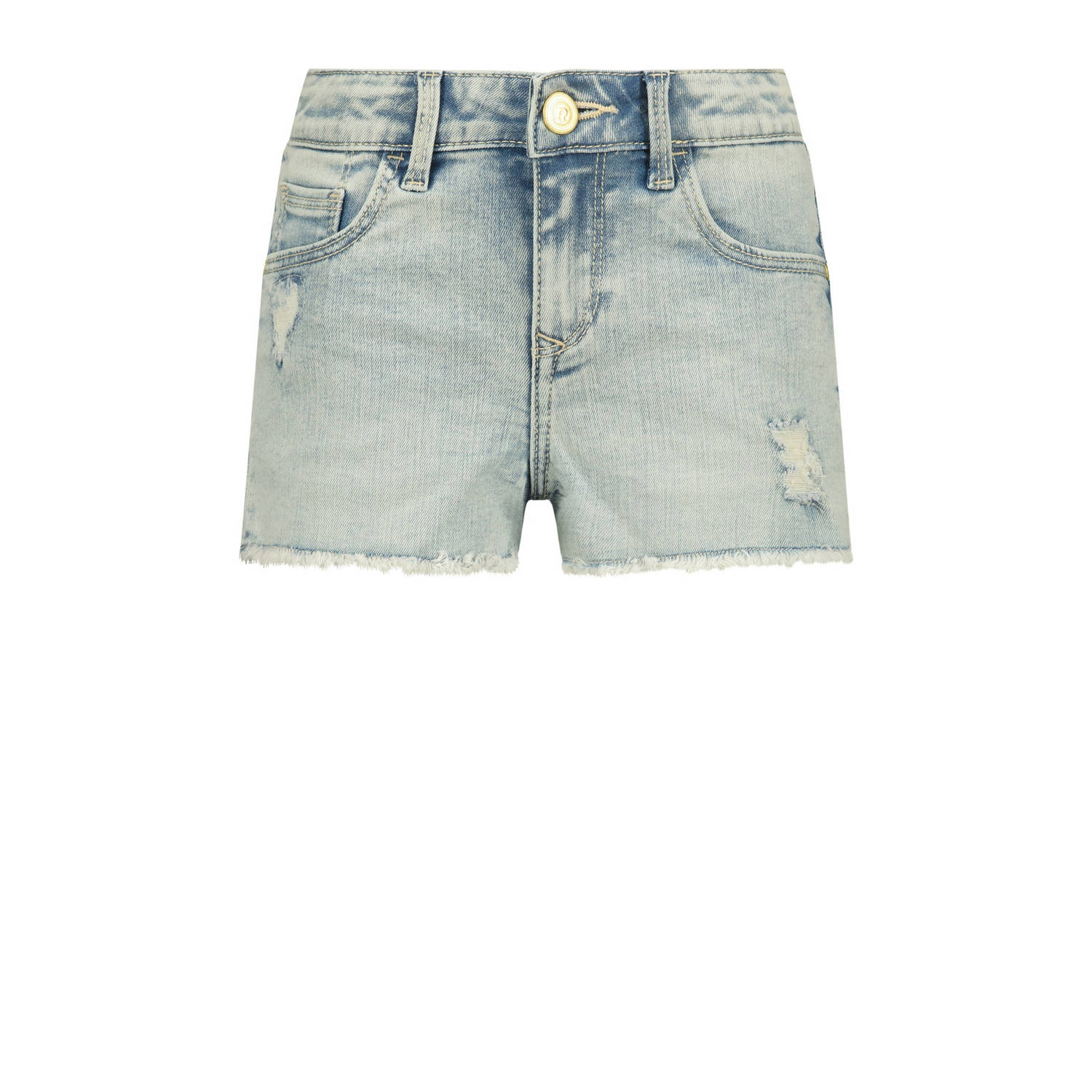 Raizzed denim short Louisiana Crafted light blue stone Korte broek Blauw Meisjes Stretchdenim 128