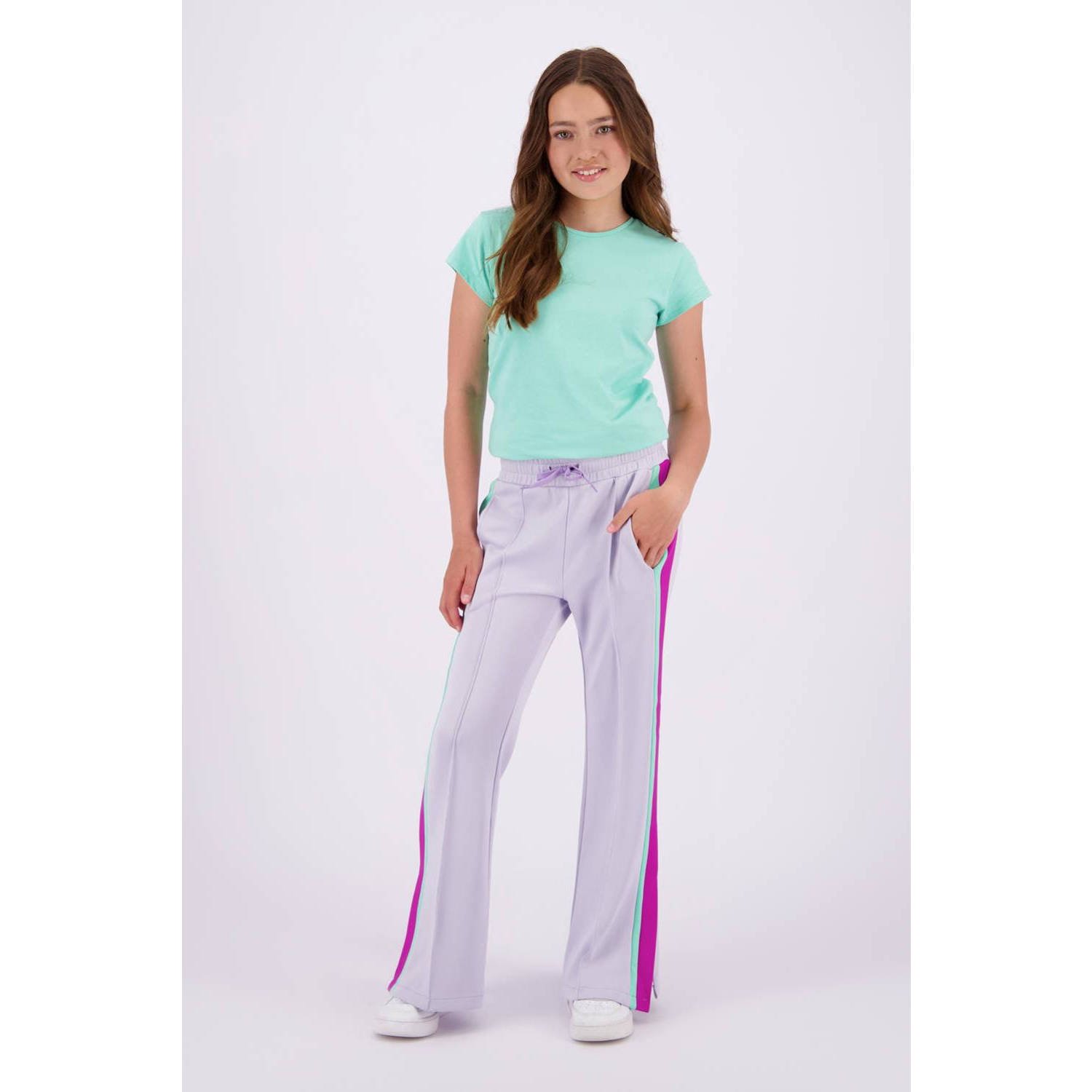Raizzed T-shirt Lize mintgroen Meisjes Katoen Ronde hals Effen 164