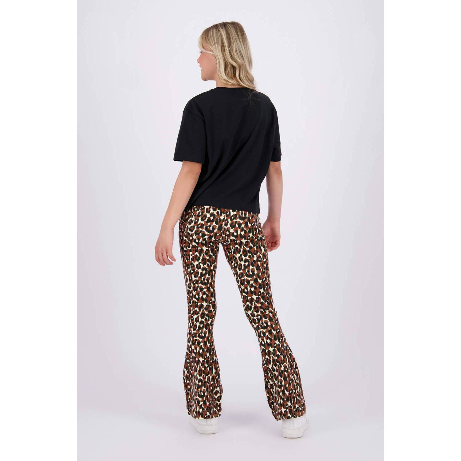 Raizzed T-shirt Fanna met printopdruk zwart
