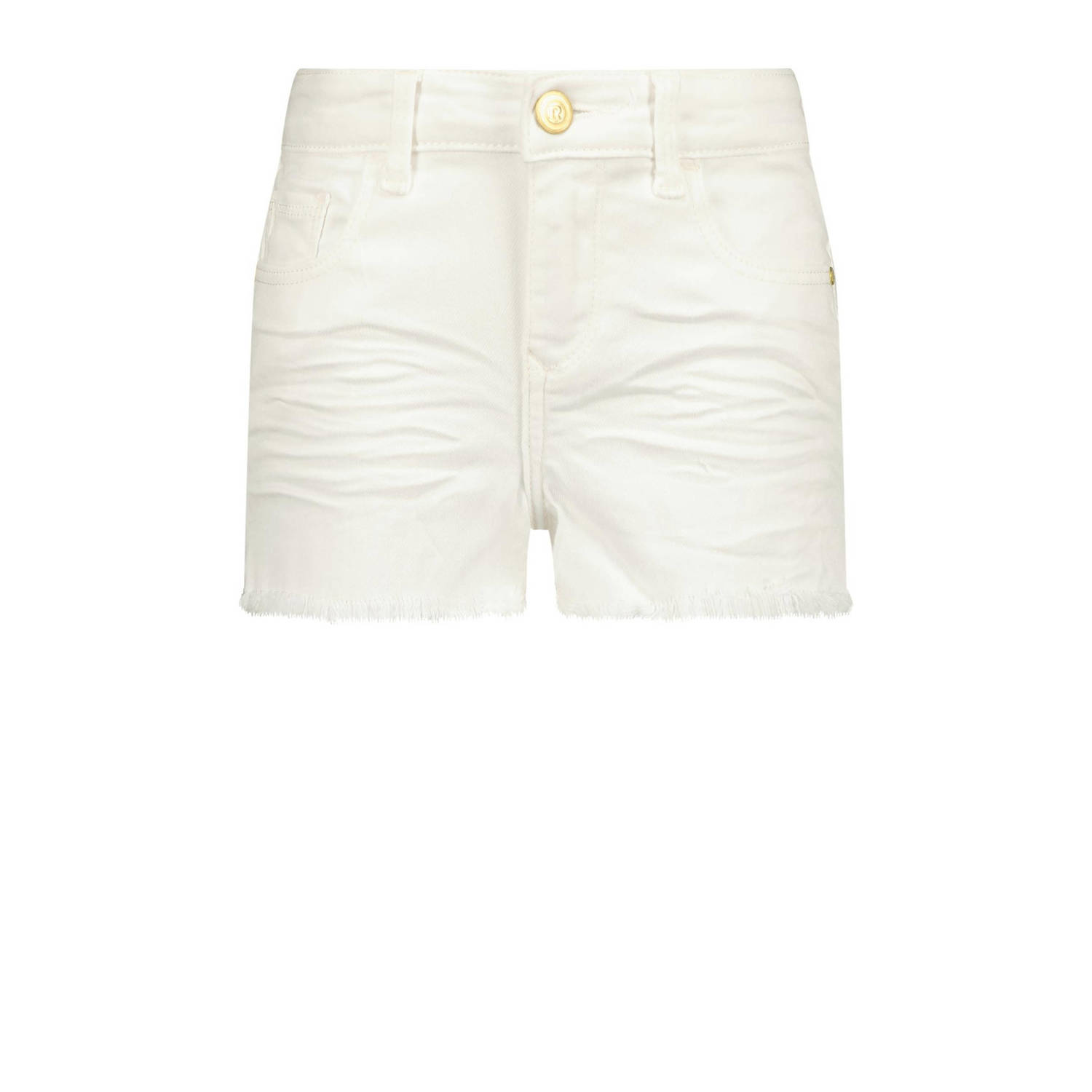 Raizzed denim short Louisiana white Korte broek Wit Meisjes Stretchdenim 134