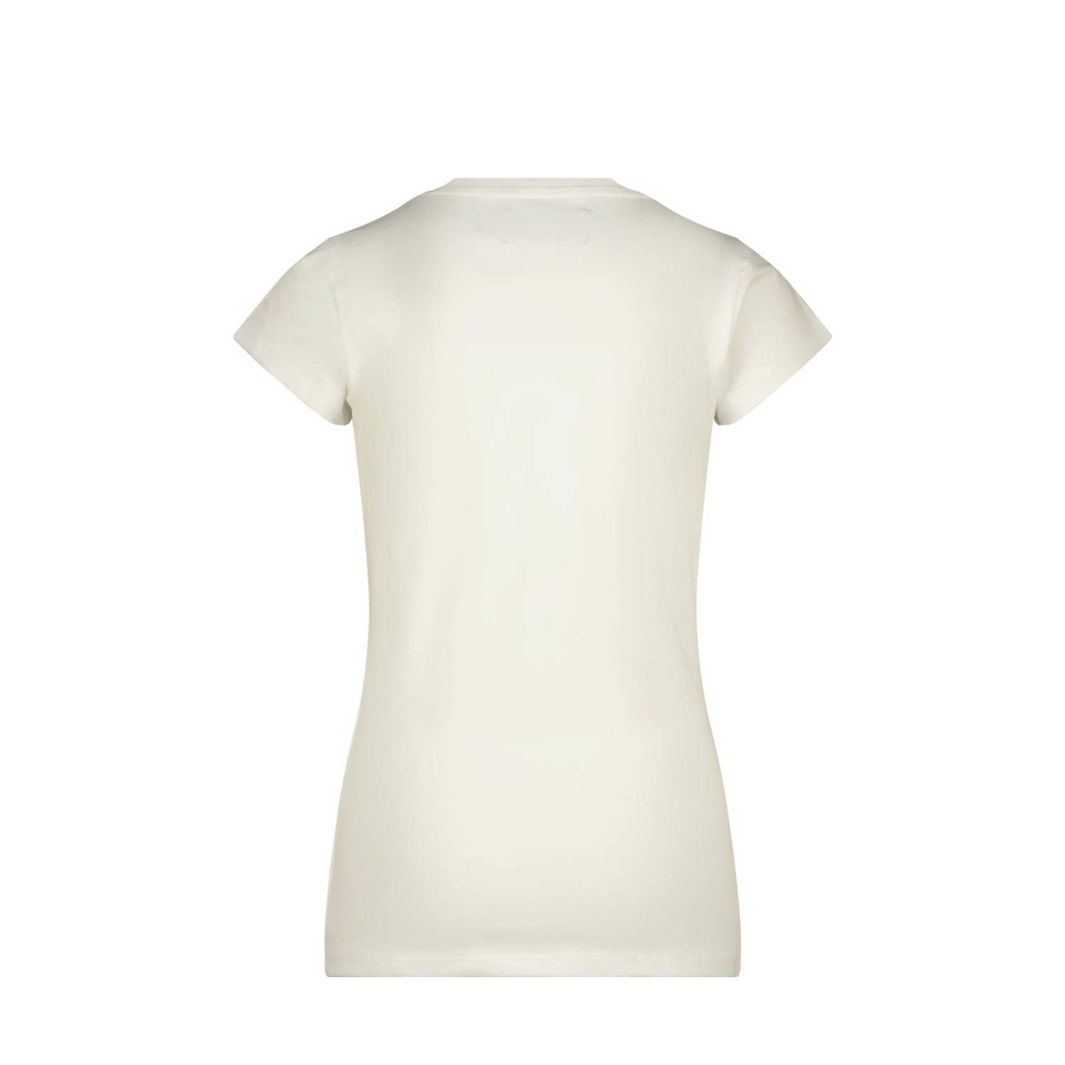 Raizzed T-shirt Mayra met printopdruk wit