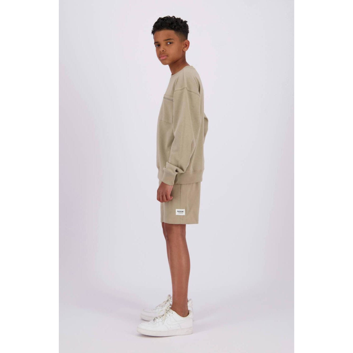 Raizzed sweatshort Rennes zand