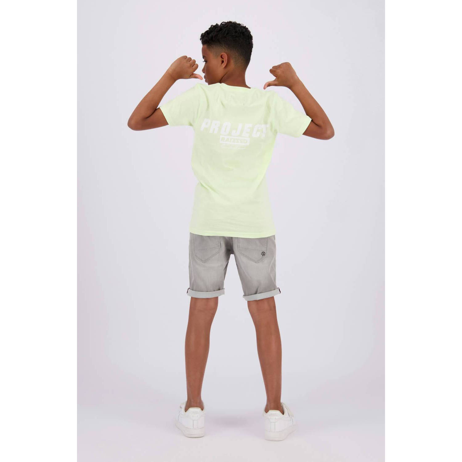 Raizzed T-shirt Biraro met logo groen