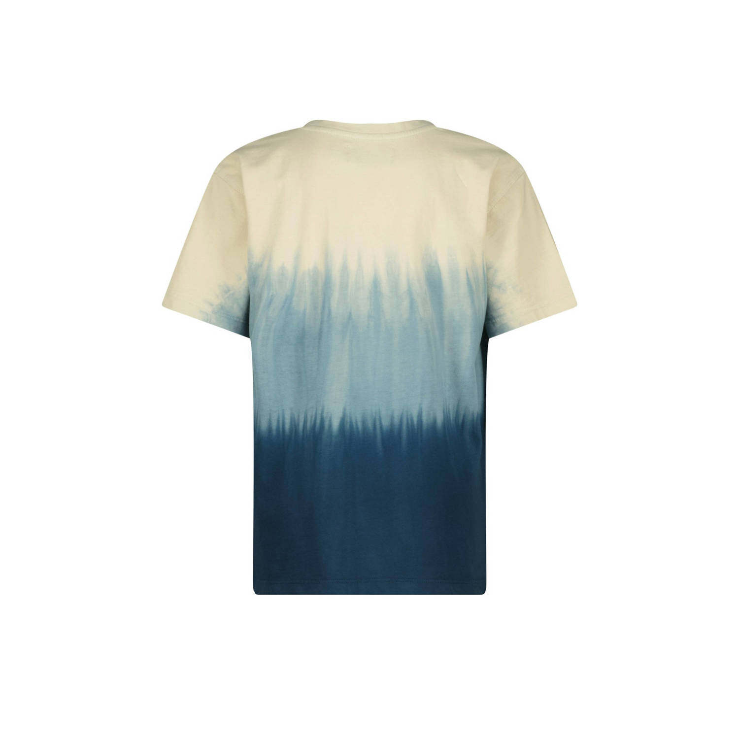 Raizzed tie-dye T-shirt Haven donkerblauw lichtblauw ijsblauw