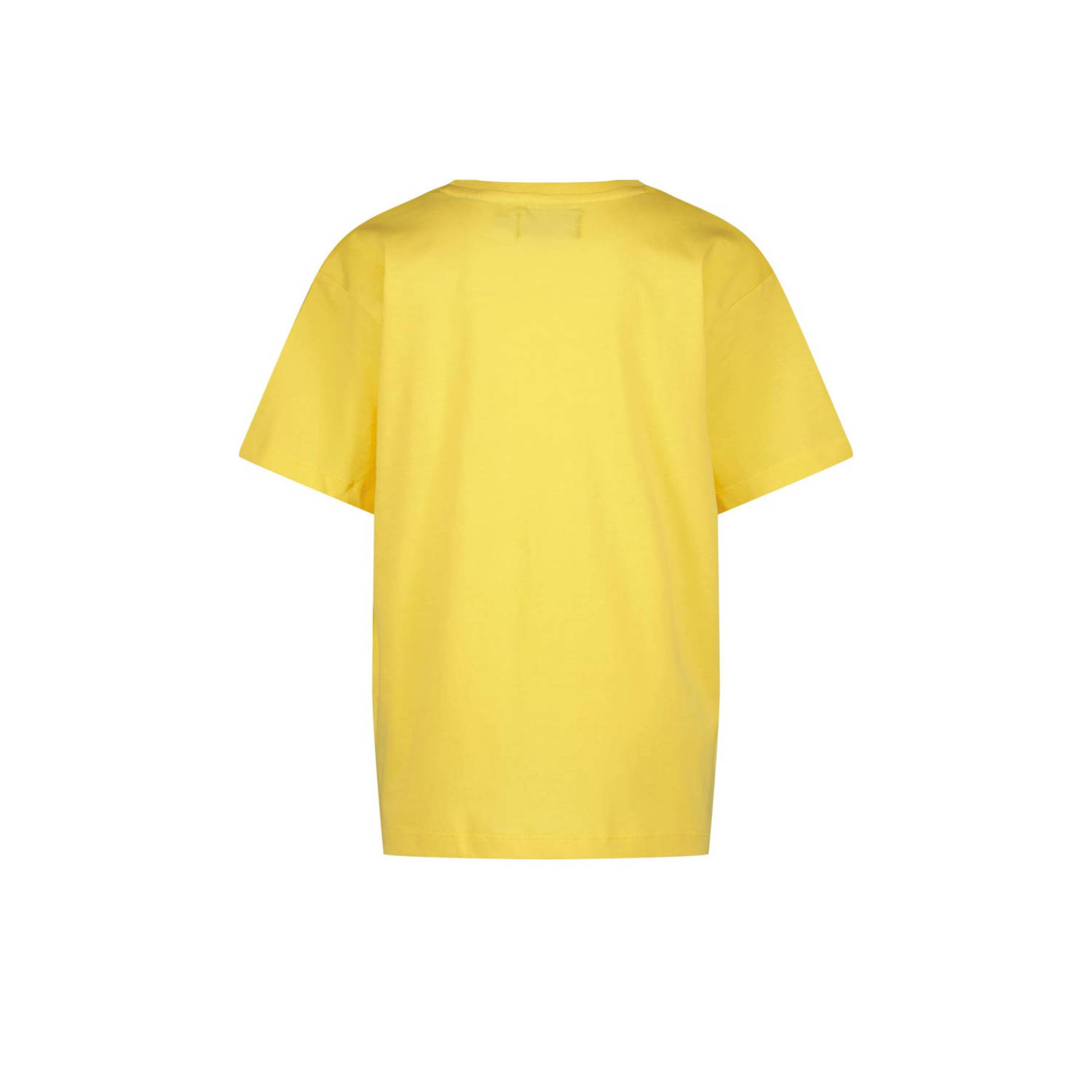 Raizzed T-shirt Halston met printopdruk geel
