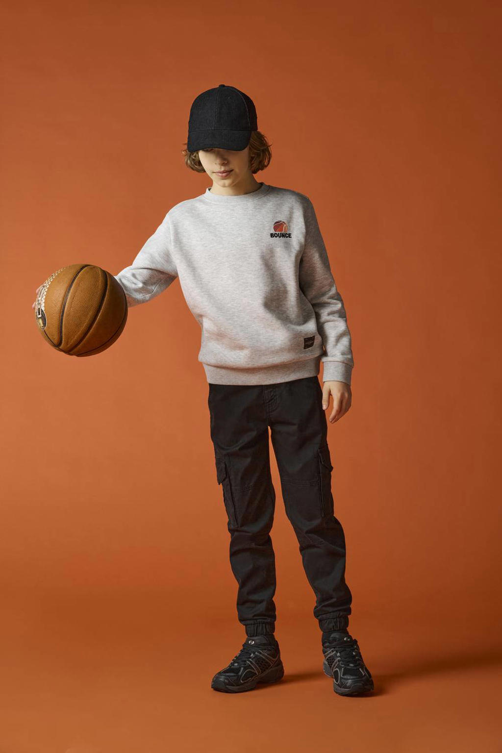 KIDS ONLY BOY cargobroek KOBMAXWELL zwart