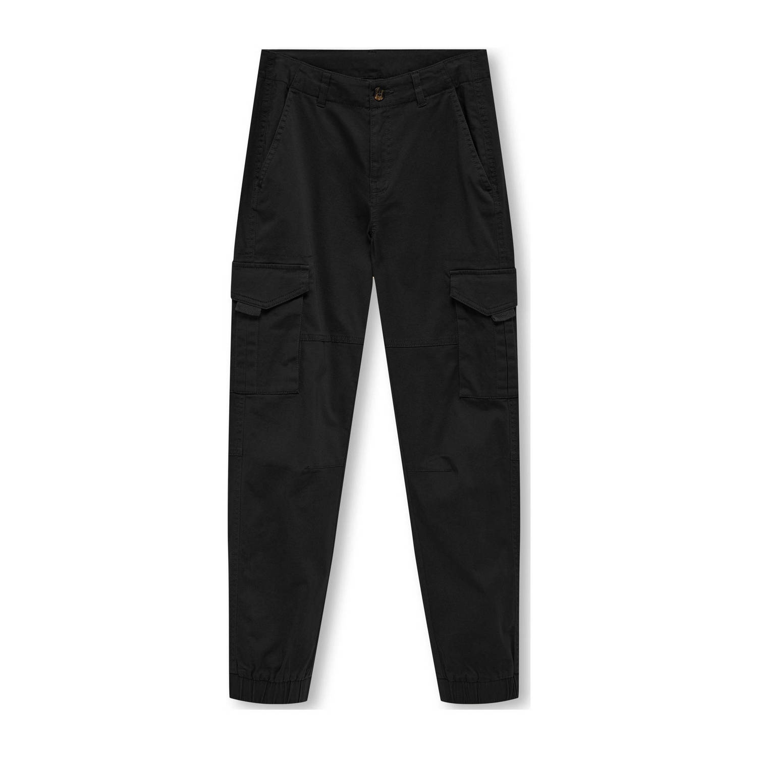 ONLY KIDS BOY cargobroek KOBMAXWELL zwart